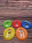 15 Pc M m Plastic Bowl Plate Cup Sets Yellow Blue Green Red Orange Mars