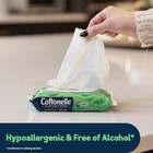 Cottonelle Gentleplus Flushable Wipes  4 Flip-top Packs  42 Wipes Per Pack 168 T
