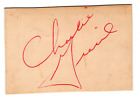 Charlie Gracie Signed Album Page Ca 1957   Autographed Early British Rock   Roll