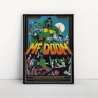 Doomsday Hip-hop Album Poster  Mf Doom Retro Poster