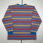 Vintage 90s Tommy Hilfiger Long Sleeve Striped Shirt Colorful Men s Size Large