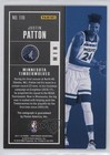 2017-18 Panini Contenders Rookie The Finals Ticket 23 49 Justin Patton Auto 1u6