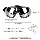 Windproof Dog Goggles Sunglasses Uv Protection For Medium Large Dogs Glasses