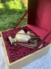 Antique Vintage Sterling Silver Nautilus Shell Gravy Jug Creamer In Original Box