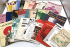 Lot Of 26 Vintage   Antique Sheet Music Songs   Books 1900s - 1980s