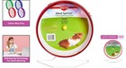 Large 10 Inch Silent Spinner Wheel For Active Hamsters   Gerbils - Colors Vary