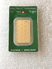 Argor Heraeus Mint  Oz Platinum Bar 999 5 Sealed With Assay Certificate