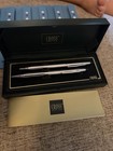 Cross Classic Century Lustrous Chrome Ballpoint Pen Pencil Set 350105 Box Tested
