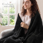 Soft Plush Fleece Throw Blanket For Couch  Sofa  50  X 60 