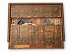 Antique Dr Richter Anchor Blocks No 8 Stone Building Set Wood Box Papers