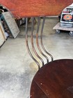 Antique Copper Flashed Industrial Or Piano Stool Japanned Twisted Wire 