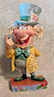 Jim Shore Disney Traditions Mad Hatter  mad Cap Mayhem  Euc Free Shipping