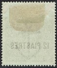 British Levant 1902 Kevii 12 Piastres On 2 6 