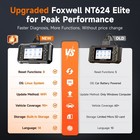 Foxwell Nt624elite Automotive Obd2 Code Reader All System Car Diagnostic Scanner