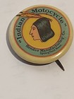 Authentic 1910 Indian Motorcycle Pin From Large Motorcycle Collection Nice