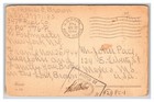 Vintage 1944 Ww2 Us Army Military Letter To Brother Postcard