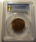 British Honduras  1945 George Vi Cent  Pcgs Ms 64 R b  130 000 Mintage 