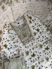 New Women s Designer Party Wear Indian Kurti Set In Cotton Fabric Summer Style