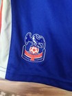 Crystal Palace Vintage Home Football Shorts Diadora Young Size Xl