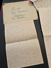 German Third Reich Cover W Adolf Hitler Stamp Stuffed W Wartime Letters 1943-45