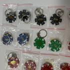 Vintage Las Vegas Nevada Chip Keychains Lot Of 27 Set