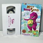  1999 Barney Vhs Tape More Barney Songs Rare Never Seen On Tv Video 