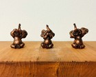 3 Baby Elephants See No Evil Hear No Evil Resin Statue Figurine Home Decorati   