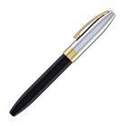 Sheaffer Legacy Fountain Pen In Black Lacquer With Chrome Cap 14kt Gold Pvd Fine