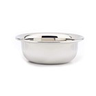 Haryali London Stainless Steel Wet Shave Barber Shave Shaving Soap Bowl