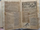Antique Vintage Scrapbook Album Ephemera 1910s - Poems Recipes Newspaper Clips