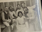 Drunk Wounded Soldiers W Steel Helmet Beer In The Hospital German Ww2 Wwii Photo