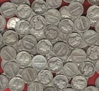 Lot Of 5 Us  mercury Dimes  90  Silver Coins Before 1946 assorted Dates