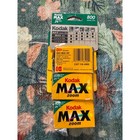 Kodak Max Zoom 800 Speed 35mm Film 24 Exp 3 Rolls Total Expired 2002 Lot