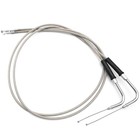 2pcs 47  Motorcycle Throttle Idle Cables  Throttle Gas Cable  Replacement For