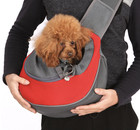 Pet Puppy Dog Mesh Sling Carry Pack Backpack Carrier Travel Tote Shoulder Bag Us