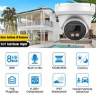 Vikylin 8channel Nvr 8mp Full Color Night Vision Security Camera System Mic Lot