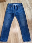 Levis 501 Ct Jeans Mens Size 31x30  31x29  Blue Denim Button Fly Tapered Leg
