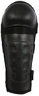 Black Hard Shell Protective Knee Pads   Tactical Shin Guards