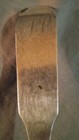 Antique Thomas Mcconnell Early American Coin Silver Mngrmd Serving Spoons 9   