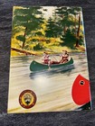 Vintage Wisconsin Family Vacation Guide Travel Booklet Water Trails Canoeing  g