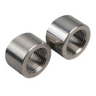 2pcs 304 Stainless Steel O2 Sensor Bung M18x1 5 Curved Weld-on