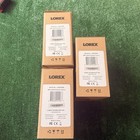 Lot Of 3 - New Lorex Lab243sb 4 0-megapixel Hd Bullet Camera Sealed