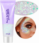 Set Of 3 Holographic Face And Body Glitter