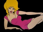 Cool World - 1992 - Complete Hollywood Sign Clock 24  Long - Vintage - Works -