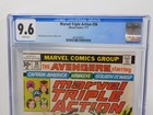 1977 Marvel Triple Action  36 Cgc 9 6 Marvel Comics Old Avengers Hawkeye Wasp