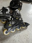 Bladerunner Rollerblade Twist Skates Black And Yellow Adjustable Sizes 1-4 Kids