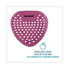 Spiced Apple Scent Gem Urinal Screen  Red  12 box 