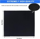 Microfiber Cleaning Cloths  6 x7   20 Pack In Individual Vinyl Pouch  Ckanday
