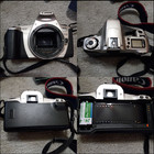 Lot Of 6 Nikon Minolta Canon Slr Manual Film Cameras