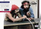 Tommy Chong Psa dna Coa Signed 8x10 Photo Autographed Up In Smoke 27